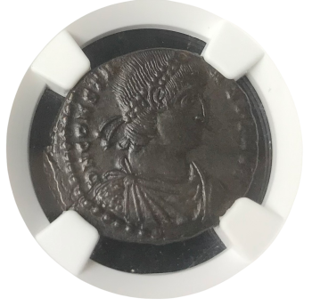 AD 337-50 Constans Centenionalis MS NGC Billon Ancient Roman